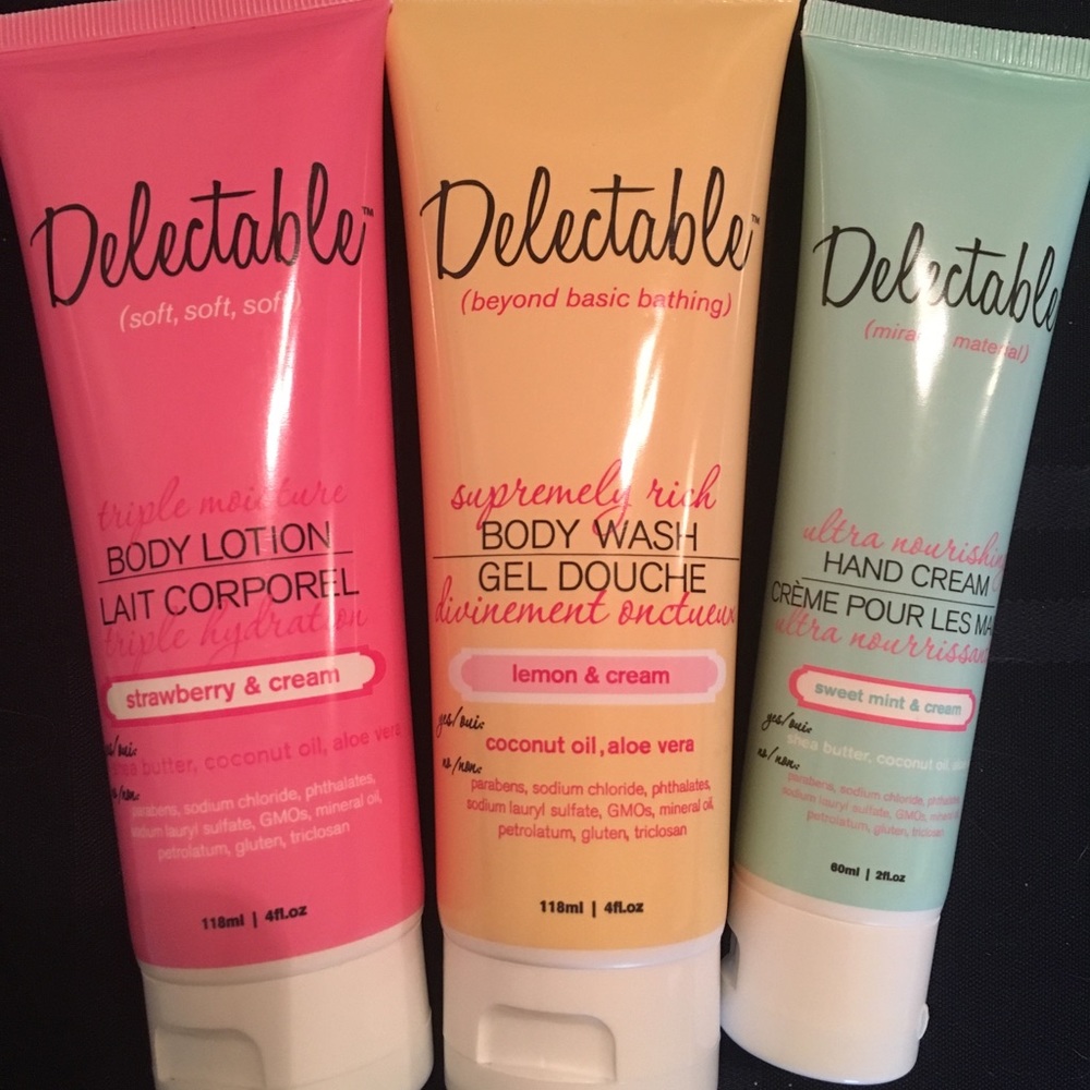 Body Wash / Hand Cream / Body Lotion Set
